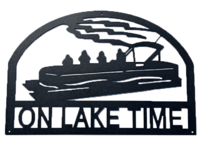 Metal On Lake wPontoon Time Transparent